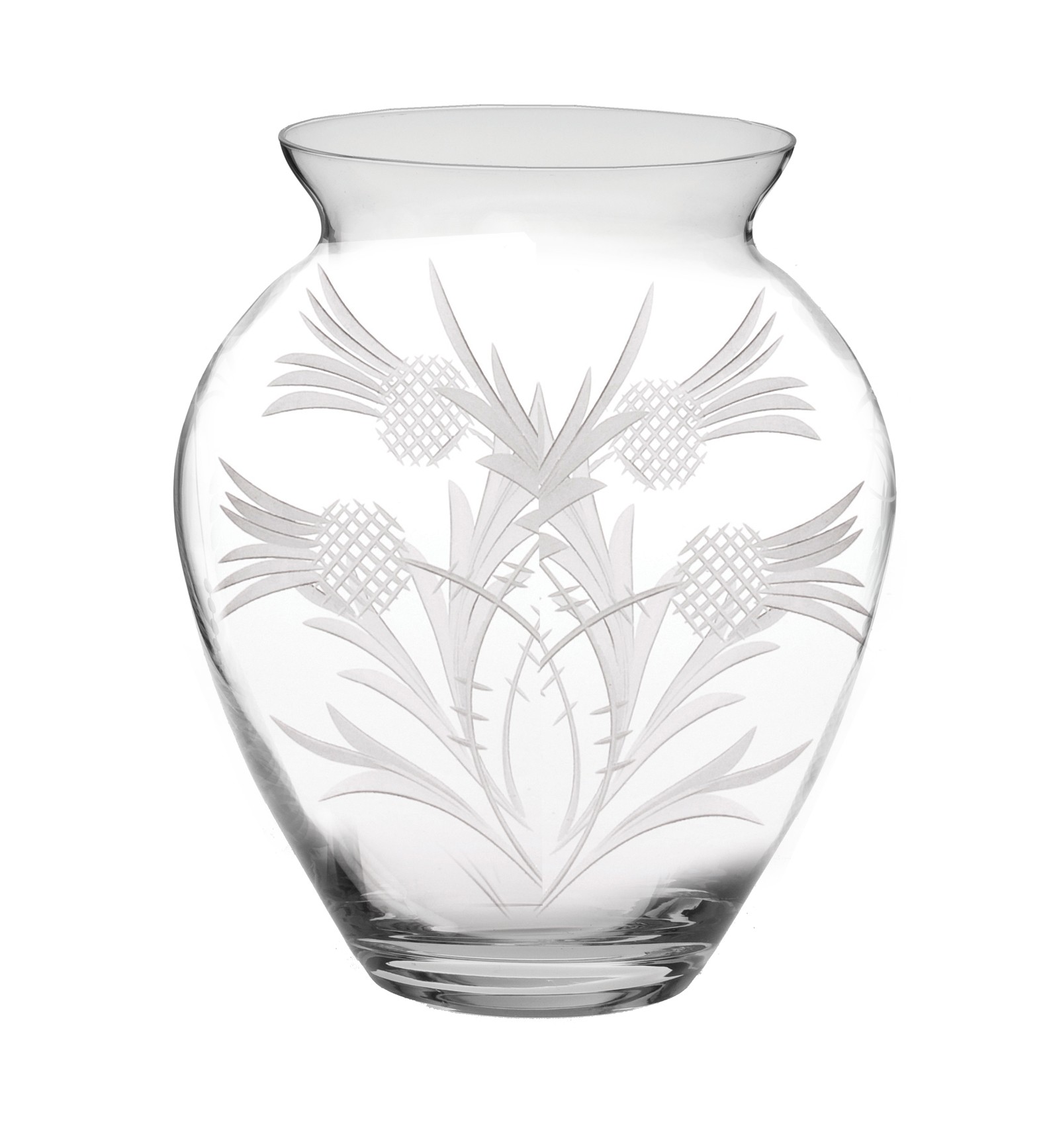 Купить Маленькая хрустальная ваза Flower of Scotland 