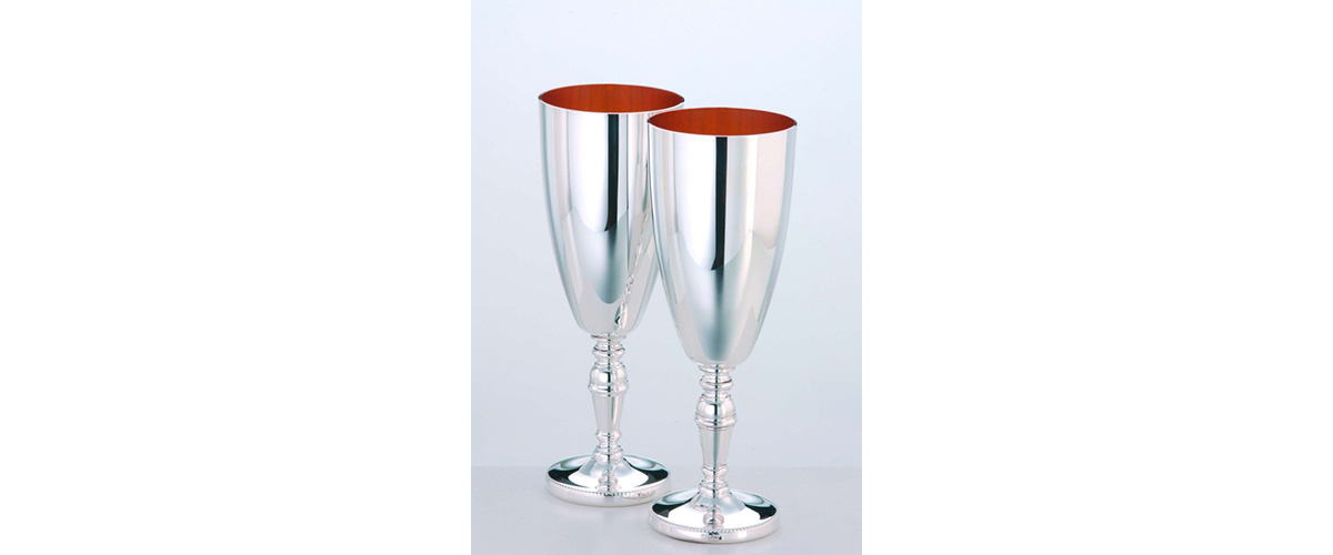 Купить Серебряные бокалы для шампанского Arthur Price (Артур Прайс) XESG5126 1